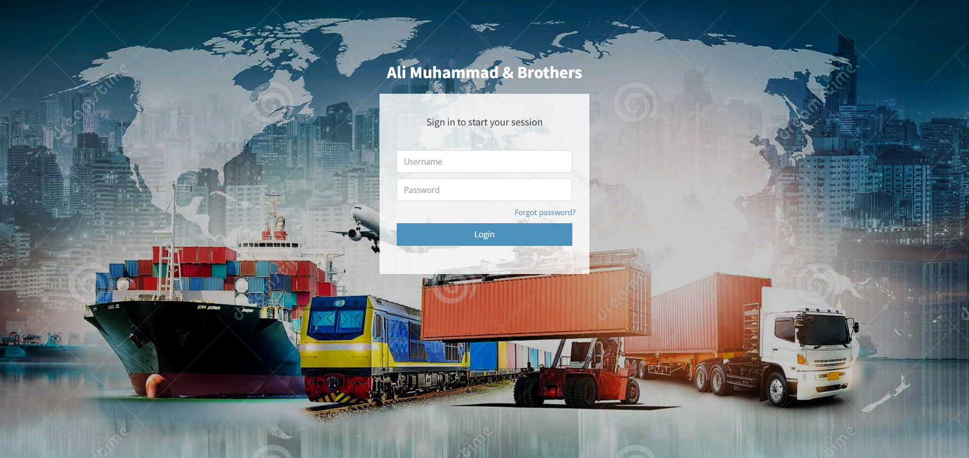 Ali Muhammad & Brothers ERP project preview